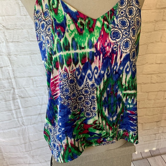 4/$30 🌿 F21 | Blue & Green Multicolour Tank Top - Picture 3 of 9